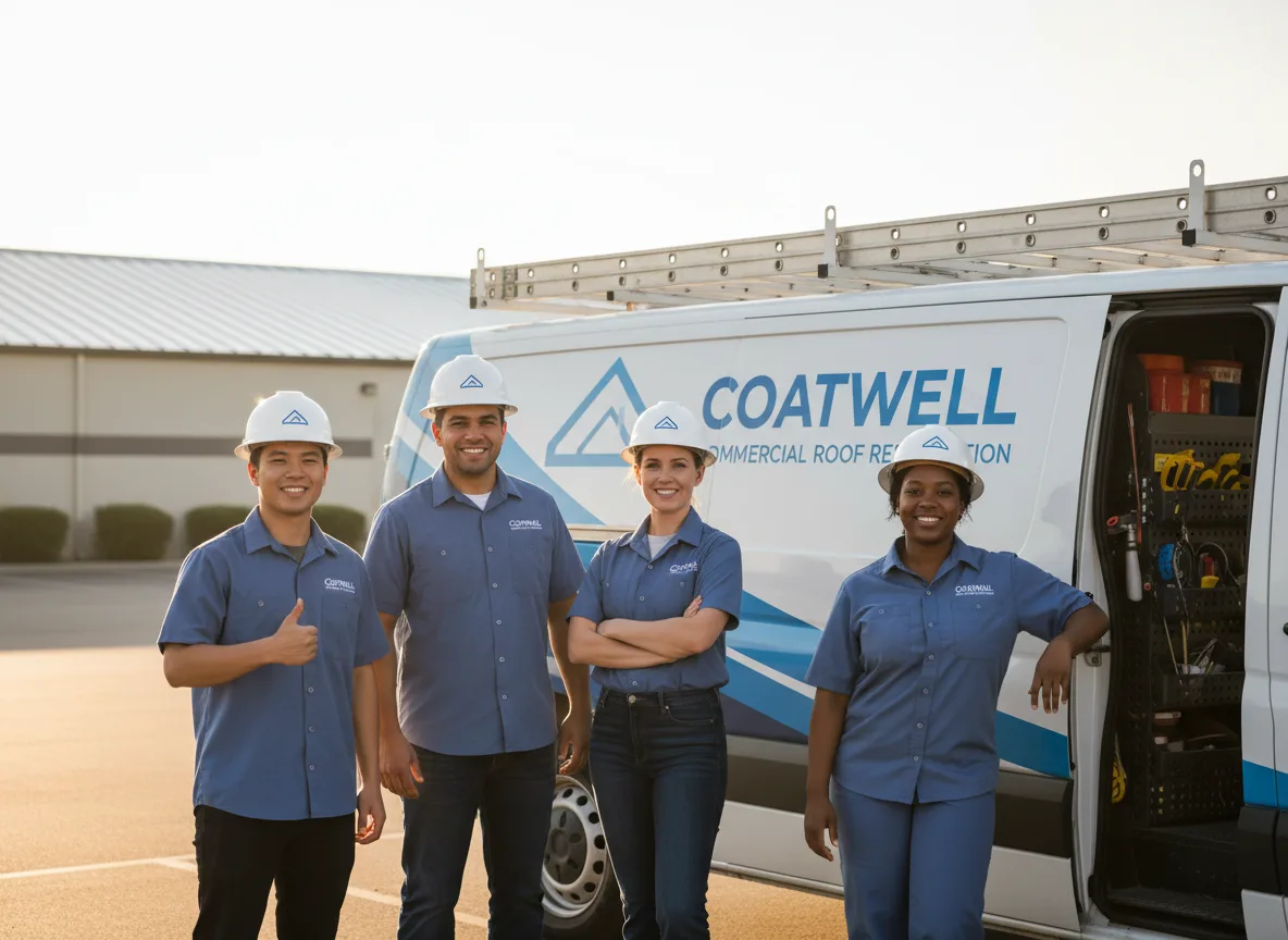 Commercial roof coating company in Maxwell, CA